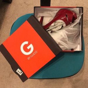 G by Guess platform heels